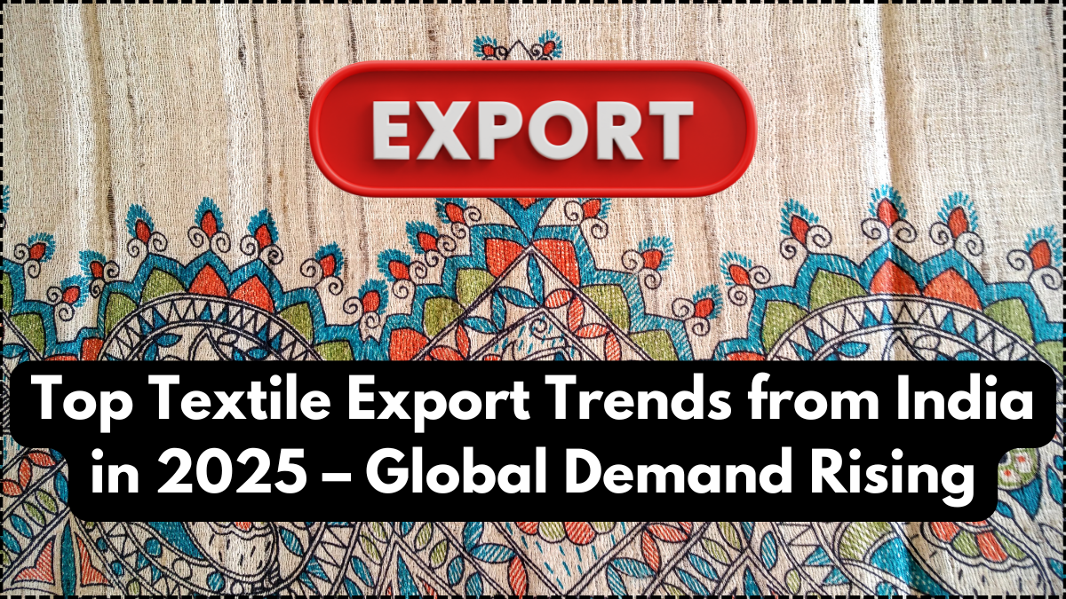 Top Textile Export Trends from India in 2025 – Global Demand Rising
