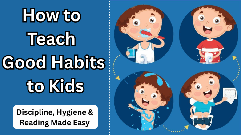 How to Teach Good Habits to Kids: Discipline, Hygiene & Reading Made Easy