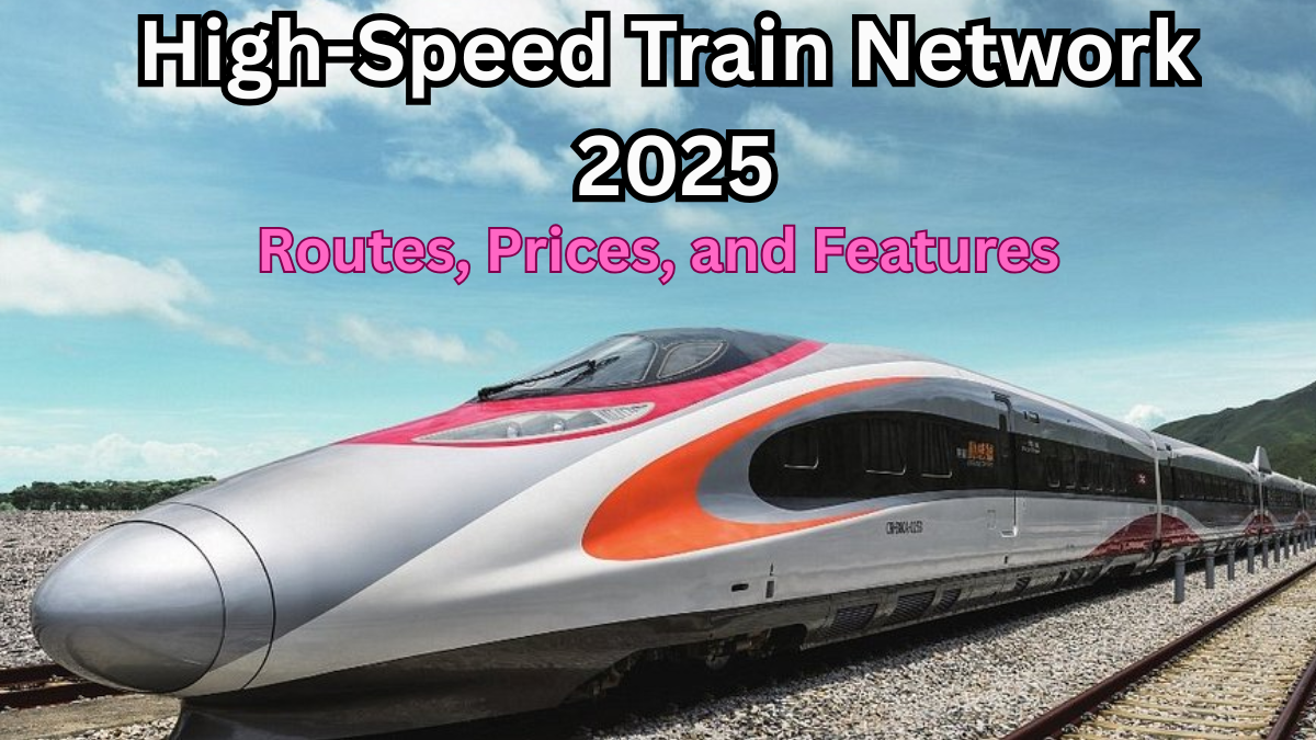 High-Speed Train Network 2025 – Routes, Prices, and Features