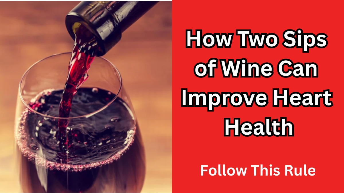 How Two Sips of Wine Can Improve Heart Health in 2025 – Follow This Rule