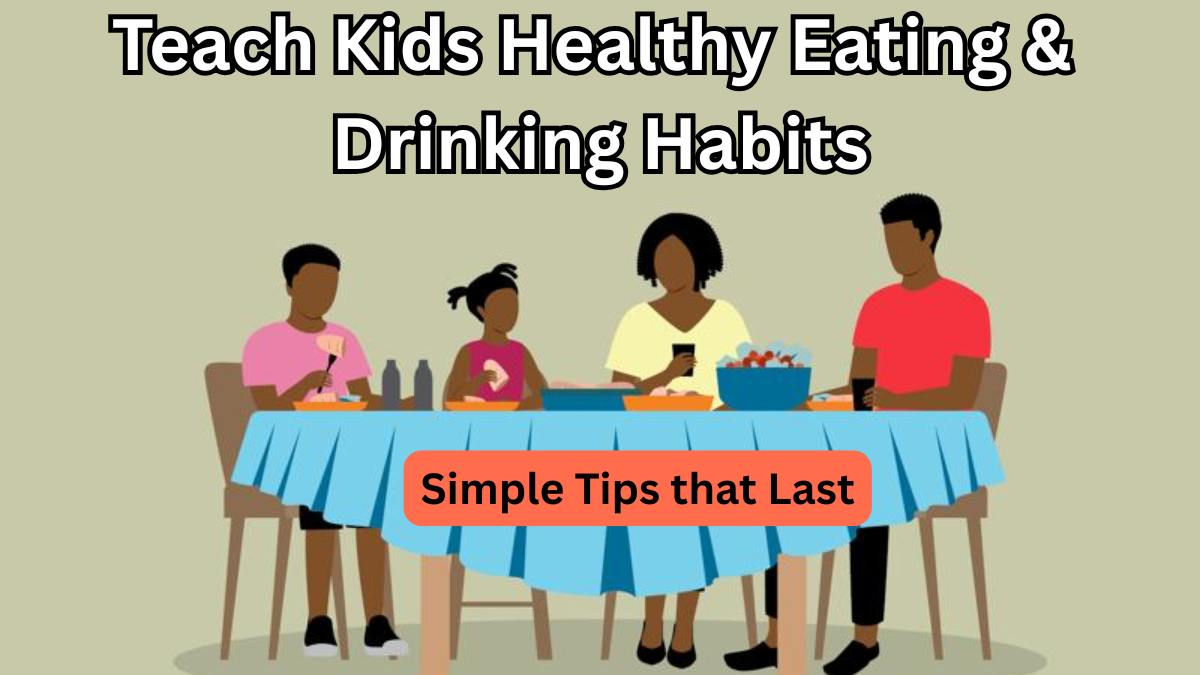 Teach Kids Healthy Eating & Drinking Habits: Simple Tips that Last