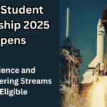 ISRO Student Internship 2025 Opens: Science and Engineering Streams Eligible